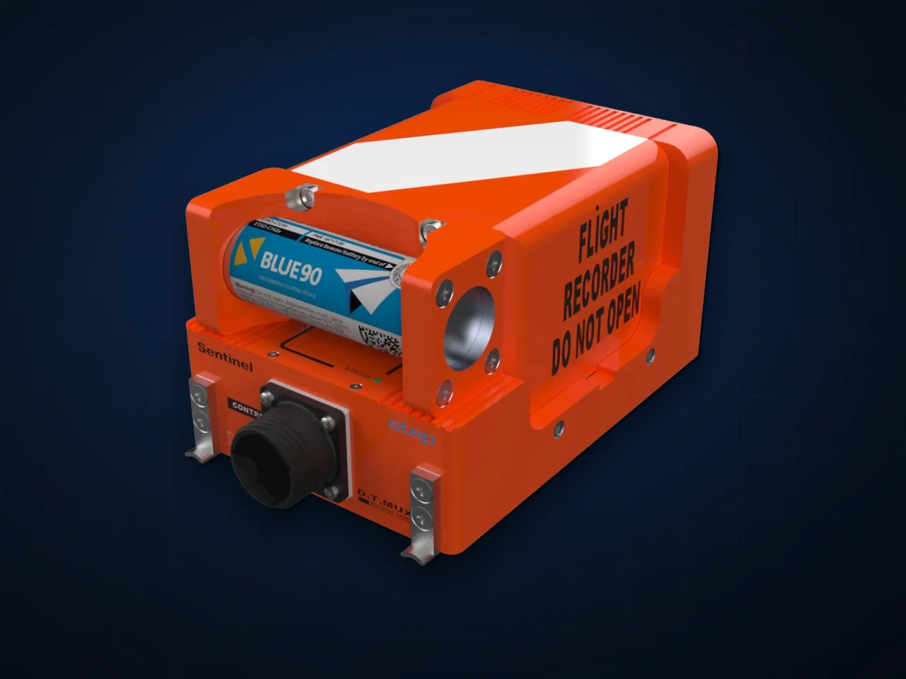 D.T.MUX Sentinel ED-112 crash-protected flight recorder