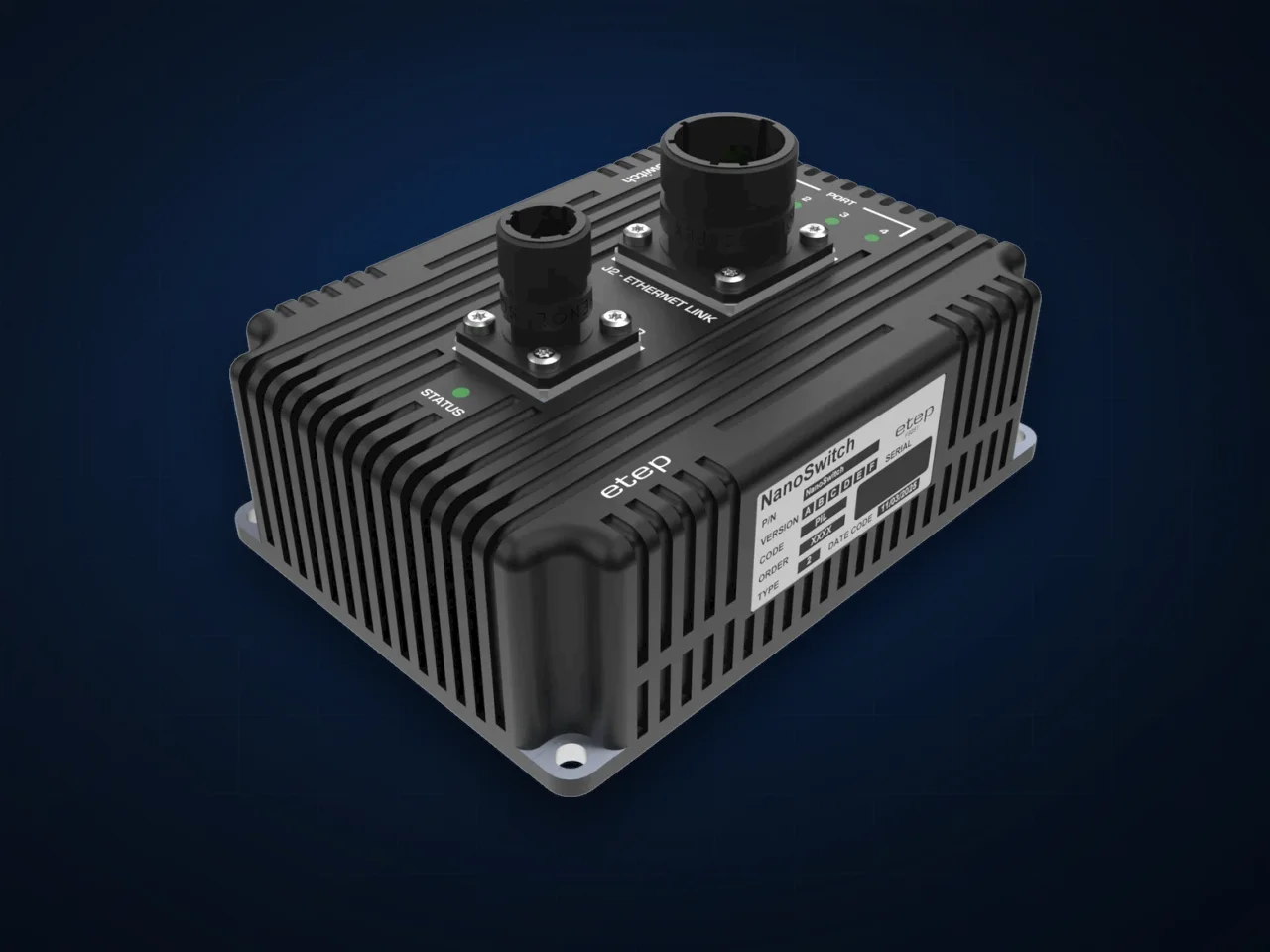 D.T.MUX NanoSwitch rugged Ethernet switch